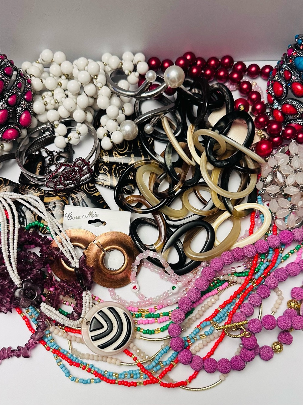 Grab Bag 1+ Pound of jewelry DeStash (bulk assorted SALE)